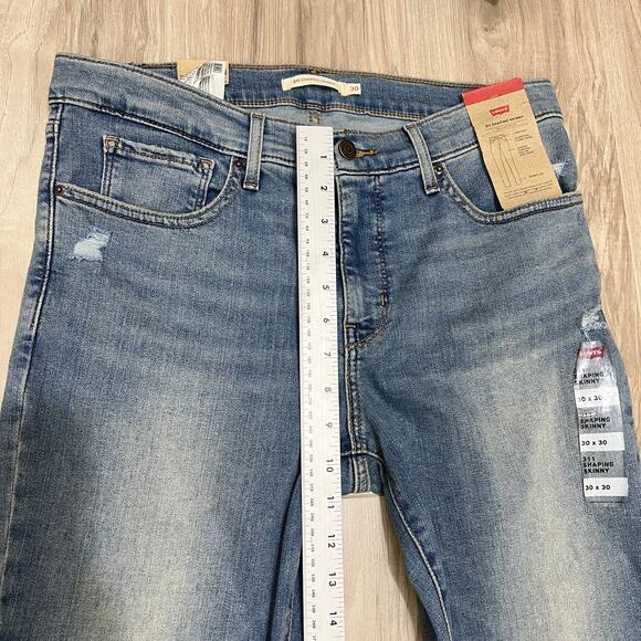 Levi's 311 Shaping Skinny Women's Jeans Size W30 L30 – Fits like W32 L30. - Picture 4 of 14